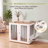 Hundekäfig Möbel, Hundebox Holz, Hundehütte, Tierbedarf, Produktbild-Vorschau 7