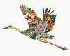 Zuty - Malování podle čísel - ČÁP S ORNAMENTY, 40x50 cm, Náhled obrázku produktu 1