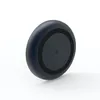 The underside of a dark gray Xiaomi wireless charger on a white background. Produktbild-Vorschau