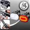 Fahrradlicht Set vorne und hinten, LED Fahrradlampe mit Produktbild-Vorschau 3