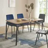 Esstisch ’Hemnes’ für 6 Personen 140 x 80 cm Stahlbeine Produktbild-Vorschau 1