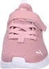 A close-up front view of a pink Puma sneaker. Produktbild-Vorschau