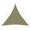 vidaXL Tenda da sole in tessuto Oxford triangolare 3x3x3 m Anteprima dell’immagine prodotto 12