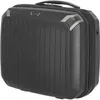 A black cosmetic bag is shown against a white background. Anteprima dell’immagine prodotto