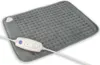 A gray electric heating pad with a white controller and cord is shown on a white background. Náhled obrázku produktu