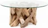 Teak Couchtisch TORA-rund ca. D70cm Produktbild-Vorschau 1
