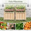 COSTWAY Květináč s mřížkou, květináč pro popínavé rostliny, Náhled obrázku produktu 7