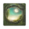 MuchoWow® Mauspad Mousepad Wald - Mond - Sternenhimmel Produktbild-Vorschau 1