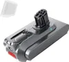 A vacuum cleaner battery pack and a clear plastic cover. Anteprima dell’immagine prodotto
