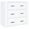 vidaXL Highboard z białego drewna Podgląd zdjęcia produktu 6
