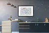 MuchoWow® Gerahmtes Poster Ein Gemälde mit bunten Produktbild-Vorschau 5