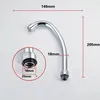 INF Edelstahl Wasserhahn Auslauf - 18 Kurzer Bogen mit 25 Produktbild-Vorschau 4