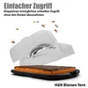 BigDean Kuchen Transportbox XL rechteckig in Anthrazit – Produktbild-Vorschau 5