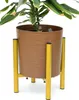 DanDiBo Regulowany Stojak Na Rośliny Złoty Metalowy 30 cm Podgląd zdjęcia produktu 4