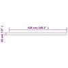 A diagram showing the dimensions of a product. Produktbild-Vorschau