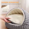 PawHut Katzenbett Plüsch Katzenhöhle mit abnehmbarem Produktbild-Vorschau 5