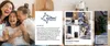 A collage of images showing a family laughing, a description of the company, and lifestyle shots of air conditioning units in bedrooms. Produktbild-Vorschau