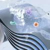 An illustration showing a multi-layered filter system with water flowing through it, depicting the removal of microorganisms. Produktbild-Vorschau
