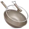 Titan Wok 34cm ohne Beschichtung – Gesundheits Antihaft Produktbild-Vorschau 9