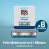 BULLDOG - Rasoio per uomo - Lame delicate - 8 lame di Anteprima dell’immagine prodotto 3