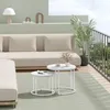 Couchtisch rund 2er Set – Beistelltische im Loft-Design, Produktbild-Vorschau 3