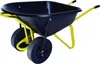 Pro-Bau-Tec Schubkarre Twin 160L Tiefbettmulde Tragkraft Produktbild-Vorschau 4