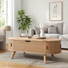 Table basse Merax, réglable en hauteur, avec 2 portes Voir les images du produit 8