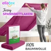 EllaTex Jersey Spannbettlaken 180x200–200x200 Baumwolle – Produktbild-Vorschau 2