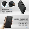 Collage of product images and feature callouts for a phone case. Produktbild-Vorschau