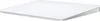 A white Apple Magic Trackpad with a silver metallic edge, shown from a diagonal angle on a white background. Produktbild-Vorschau