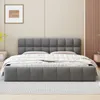 CDGlobal Polsterbett 160x200cm mit Lattenrost und Kopfteil, Produktbild-Vorschau 2