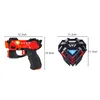 Zestaw pistoletów do laser tag, podczerwień, mini, z Podgląd zdjęcia produktu 12