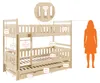 Kids Collective Etagenbett Hochbett Stockbett Kinderbett Produktbild-Vorschau 2
