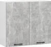 Akord Schrank Oliwia Weiß/Beton 80X30X72 Cm Produktbild-Vorschau 1