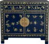 Fine Asianliving Chinesischer Schrank Nachtblau Produktbild-Vorschau 1