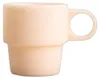 HOMLA PALLORA Glas mit Milchglasgriff beige 0,25 l Produktbild-Vorschau 1