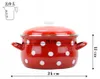 Belis Emaille-Topf rot, weißer Punkt 16 cm, 2,1 l Produktbild-Vorschau 7
