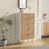 UnboxG 5-Schubladen Kommode mit goldenen Metallgriffen, Produktbild-Vorschau 2