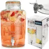 Glasbehälter mit Zapfhahn für Getränke, Wasser, Limonade, Produktbild-Vorschau 7