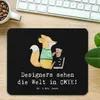 Mr. & Mrs. Panda Mouse Pad CMYK Designer - Schwarz - Produktbild-Vorschau 2