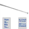 74cm Teleskop Antenne Ersatz F Stecker DAB UKW Radio FM AM Produktbild-Vorschau 3