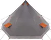 vidaXL Tipi Zelt mit Dach Grau und Orange 560 x 560 x 300 Produktbild-Vorschau 5