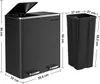 SONGMICS Mülleimer Mülltrennsystem, mit 2 Fächern, 2 x 30 Produktbild-Vorschau 14