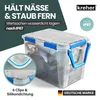 Kreher® Aufbewahrungsbox 100 L mit Deckel - wasserdicht & Produktbild-Vorschau 6