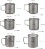 Lixada Titanium Pot Camping Portable Titanium Water Náhľad obrázku produktu 14