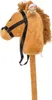 Hobby Horse Braunes Kinderpferd - Pferd am Stock 75 cm Produktbild-Vorschau 2