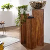 WOHNLING Beistelltisch 3er Set Sheesham Massivholz Produktbild-Vorschau 8