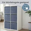 SONGMICS Ordnungsboxen, 6er Set, aus Vliesstoff mit Griff, Produktbild-Vorschau 7