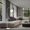 LED Stehleuchte, Metall, weiß, H 150 cm Produktbild-Vorschau 4