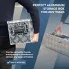 Alubox Transportbox Anhängerbox Deichselbox 80x22x22cm Produktbild-Vorschau 7
